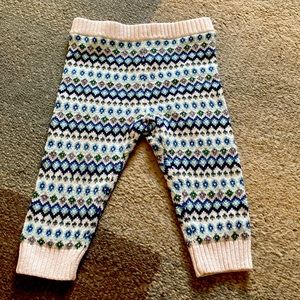 Janie and jack Janie knit pants 12-18 M